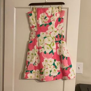 Lily floral mini dress